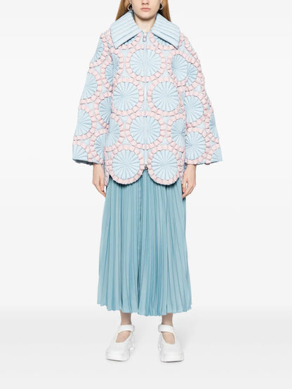 Fireworks Spread-Collar Padded Jacket