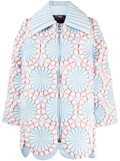 Fireworks Spread-Collar Padded Jacket