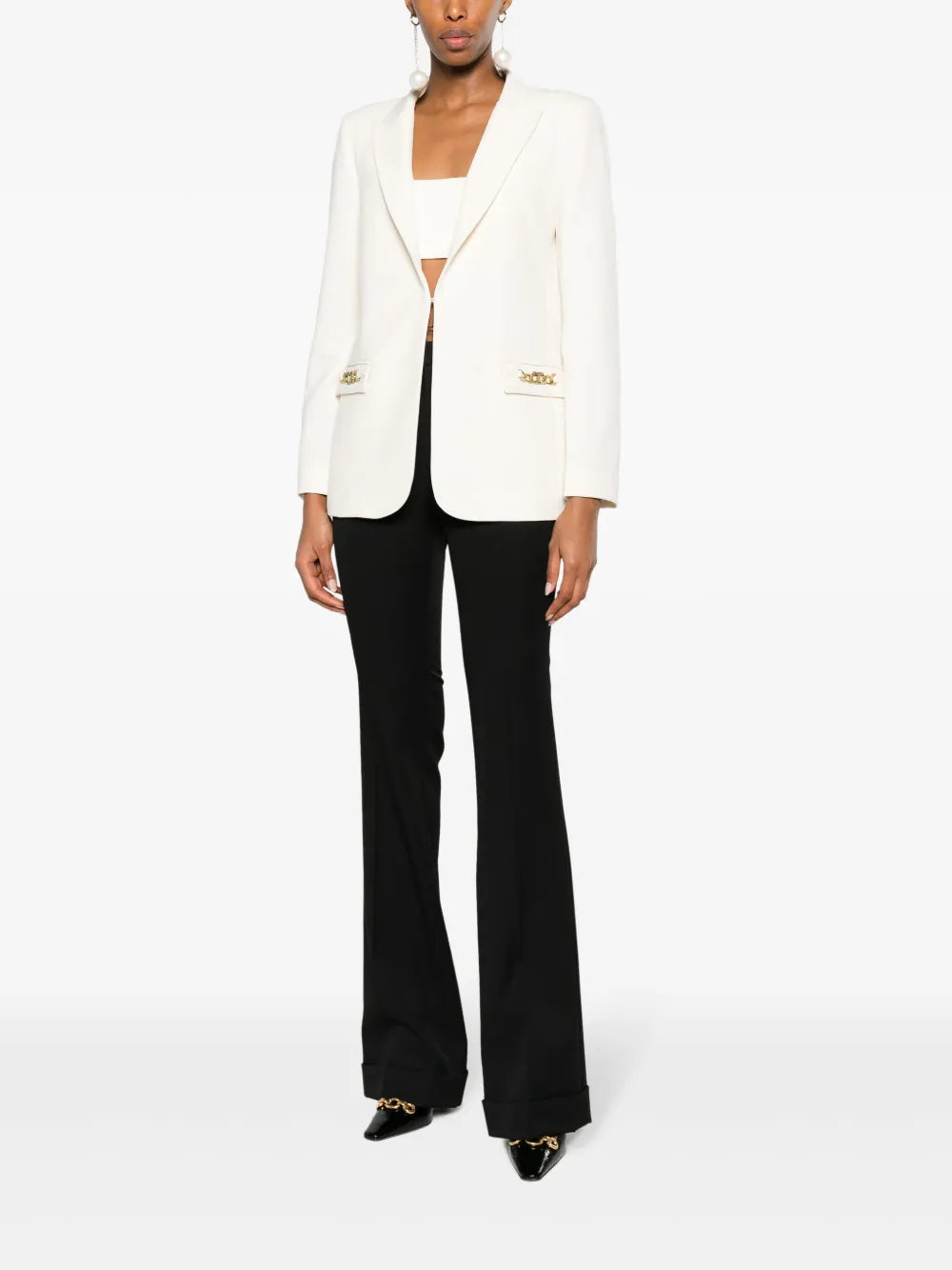Oval T-Chain Blazer