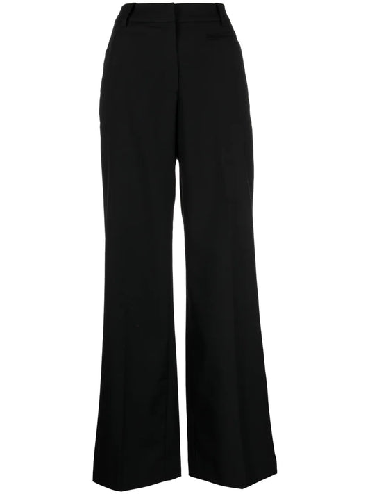 High-Rise Wide-Leg Trousers
