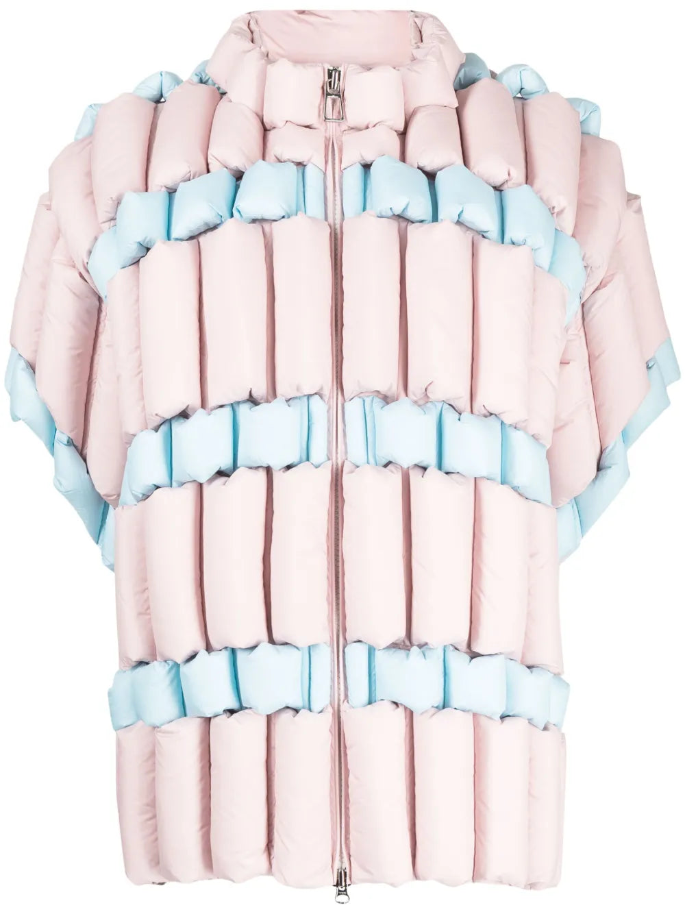 Mock-Neck Padded Jacket