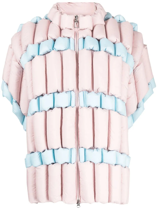 Mock-Neck Padded Jacket