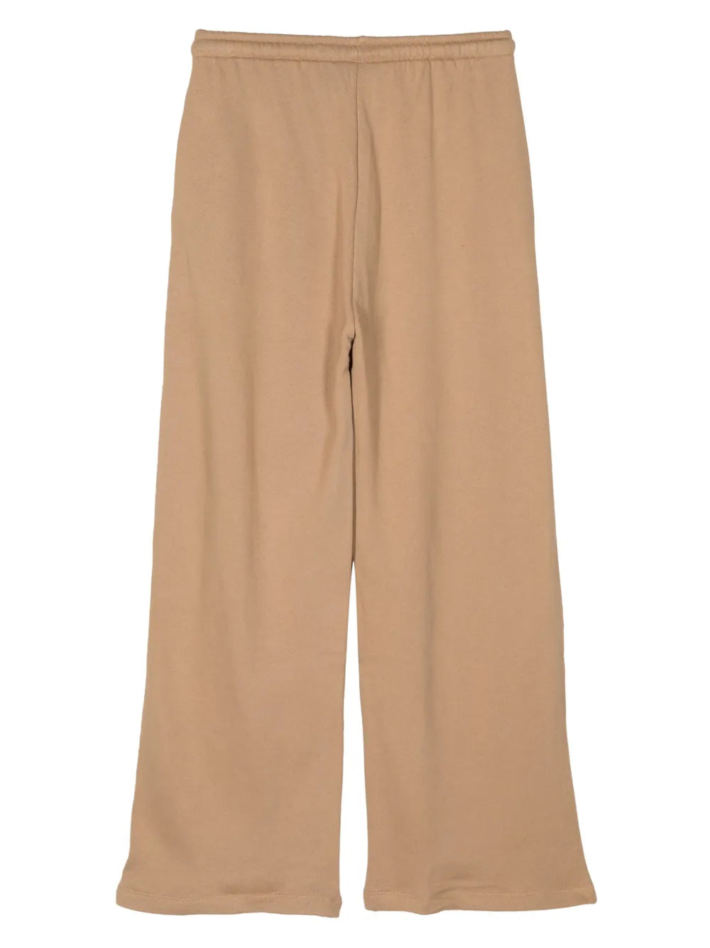 Wide-Leg Cotton Track Pants