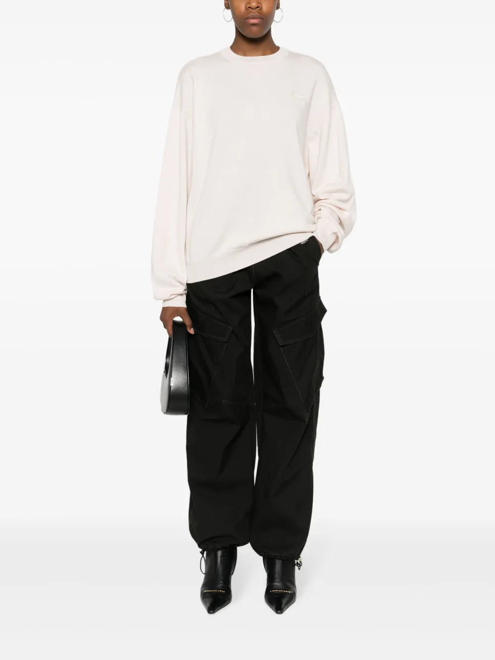 Crew-Neck Wool Jumper