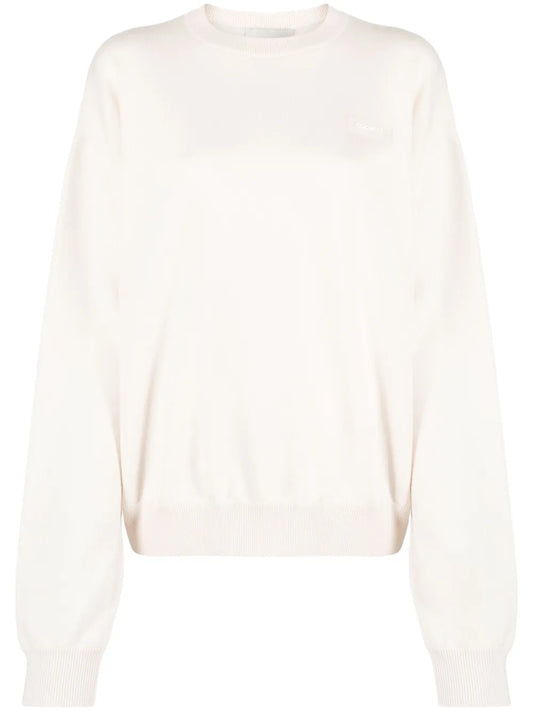 Crew-Neck Wool Jumper