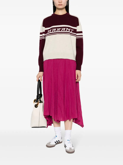 Aline Asymmetric High-Waisted Skirt