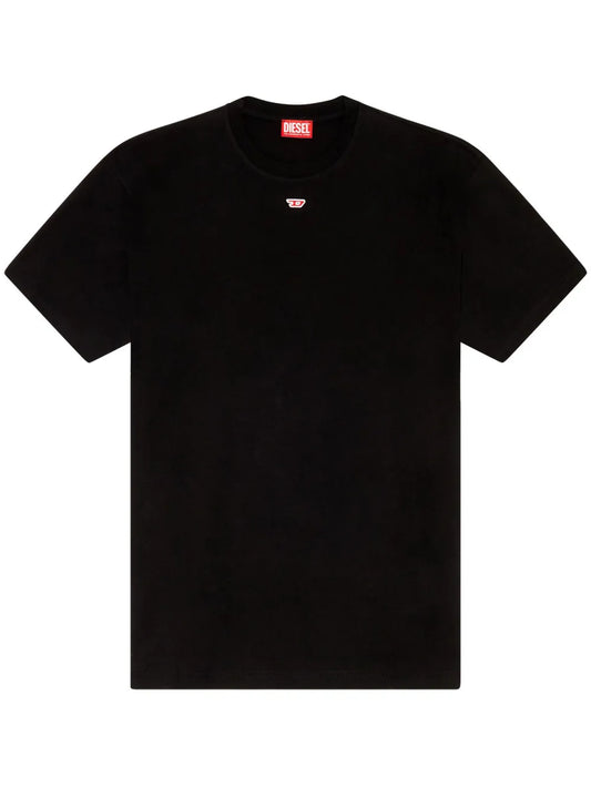 T-Boxt-D Logo-Patch Cotton T-Shirt