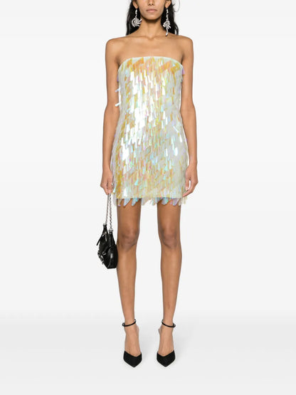 Sequin-Embellished Minidress