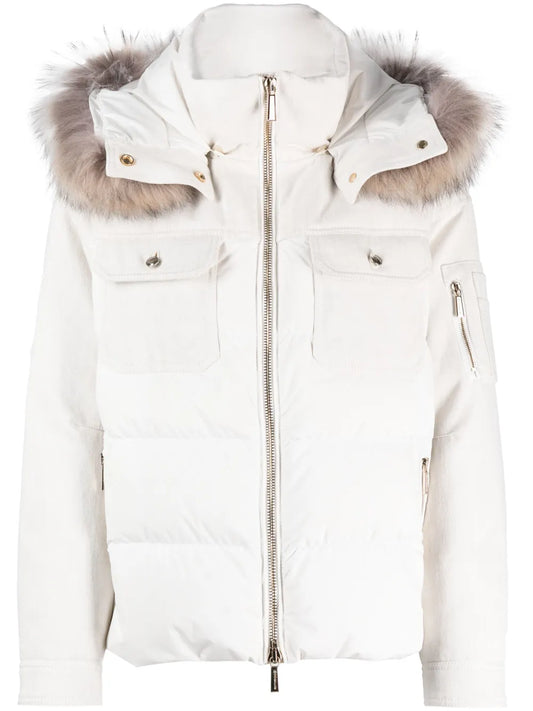 Detachable-Hoodie Down Jacket