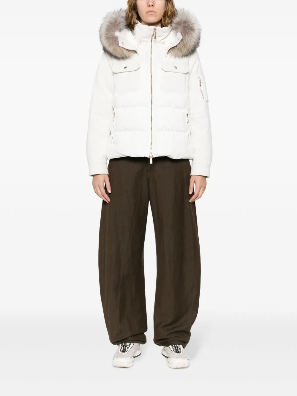 Detachable-Hoodie Down Jacket