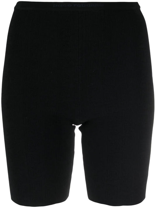 Logo-Waistband Skinny Track Shorts