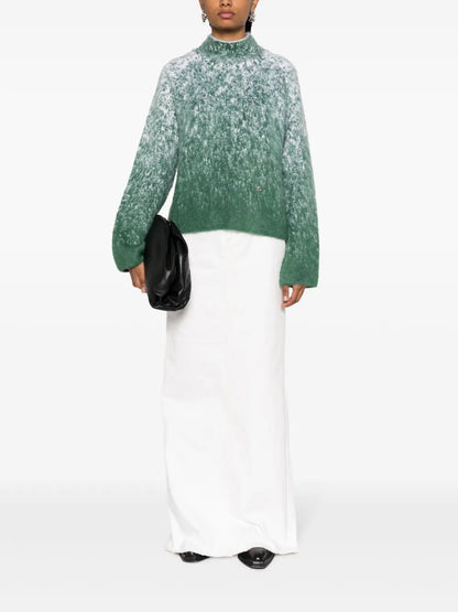 Two-Tone Brushed-Finish Jumper