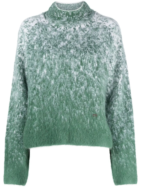 Two-Tone Brushed-Finish Jumper