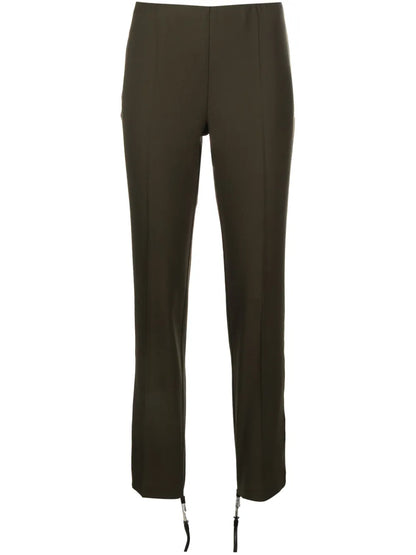 Darted Cropped Trousers