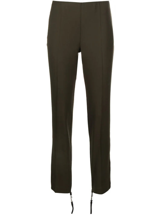 Darted Cropped Trousers