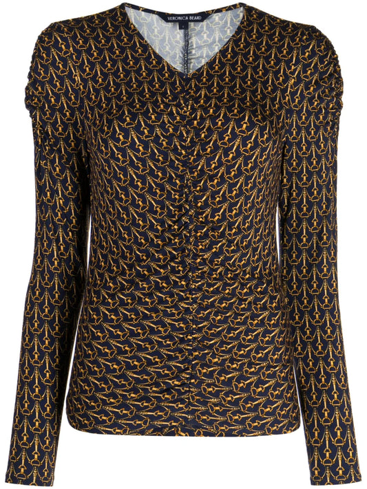 Neeta Monogram Top