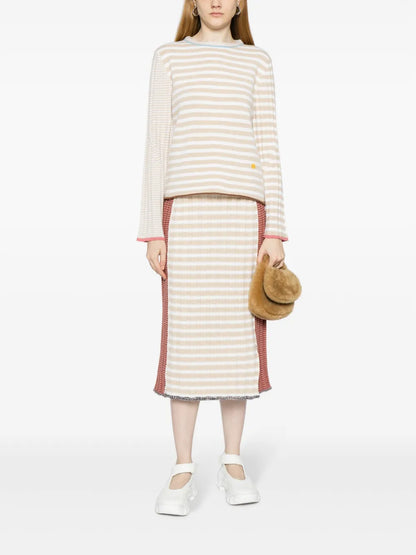 Long-Sleeve Striped Jumper