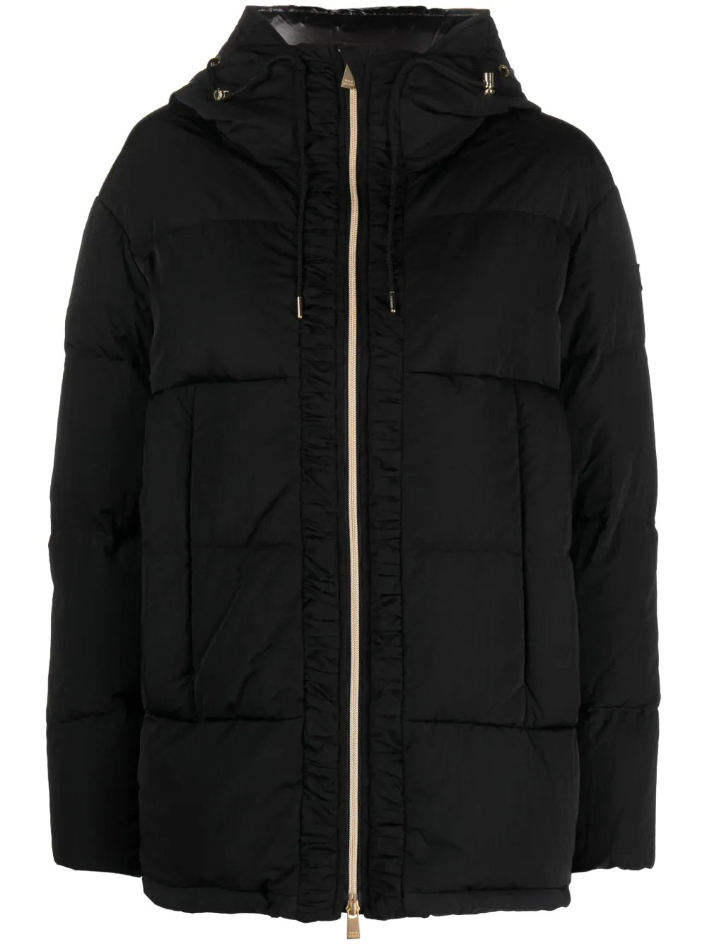 Hooded Padded Down Jacket