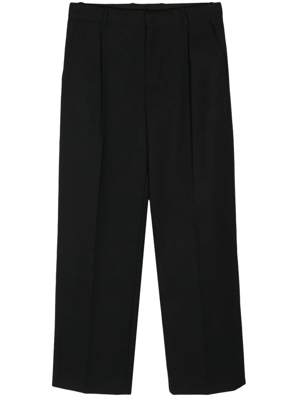 Pleat-Detail Tailored Trousers