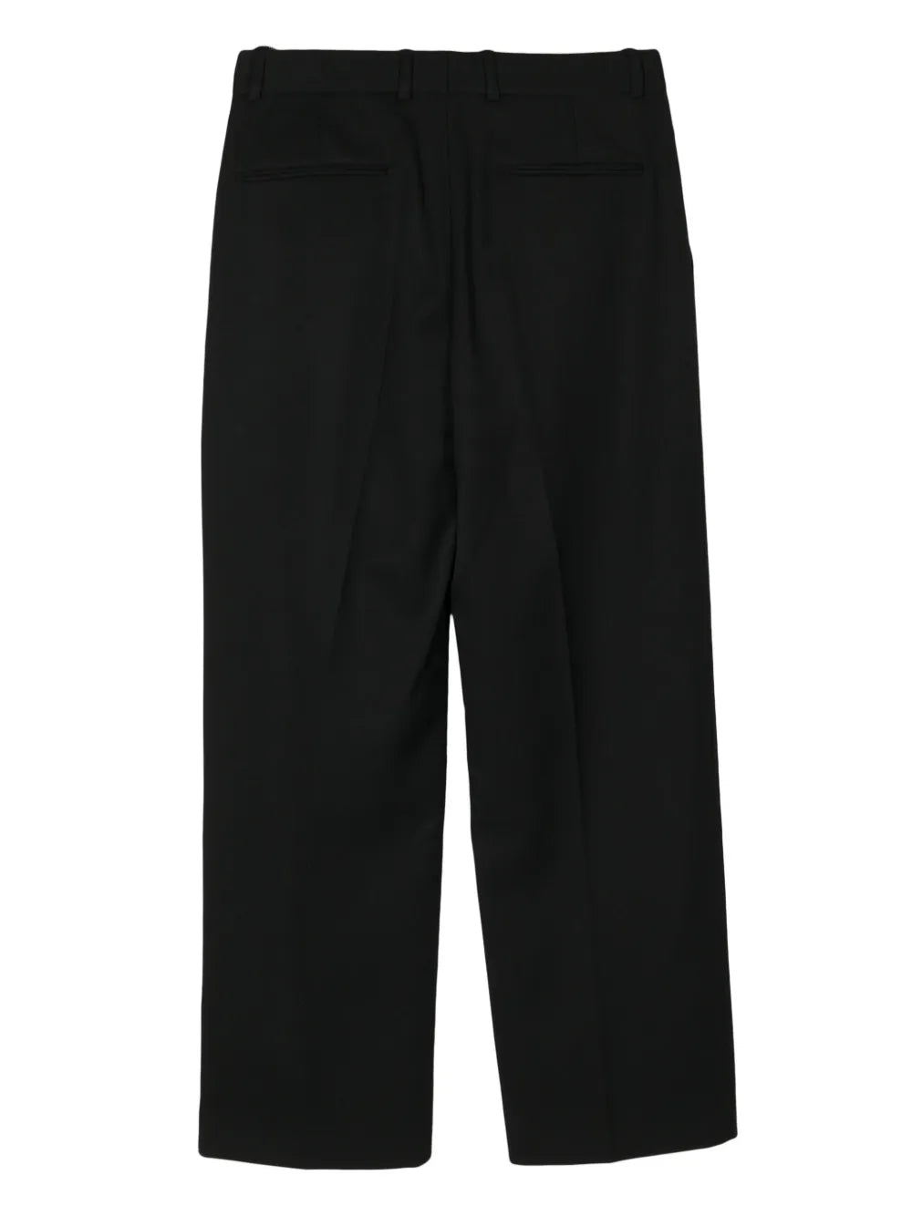 Pleat-Detail Tailored Trousers