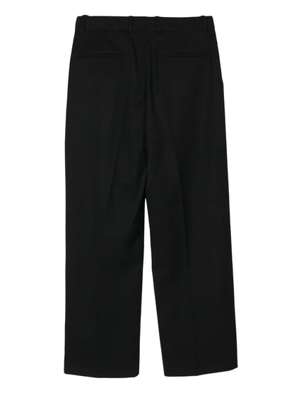 Pleat-Detail Tailored Trousers