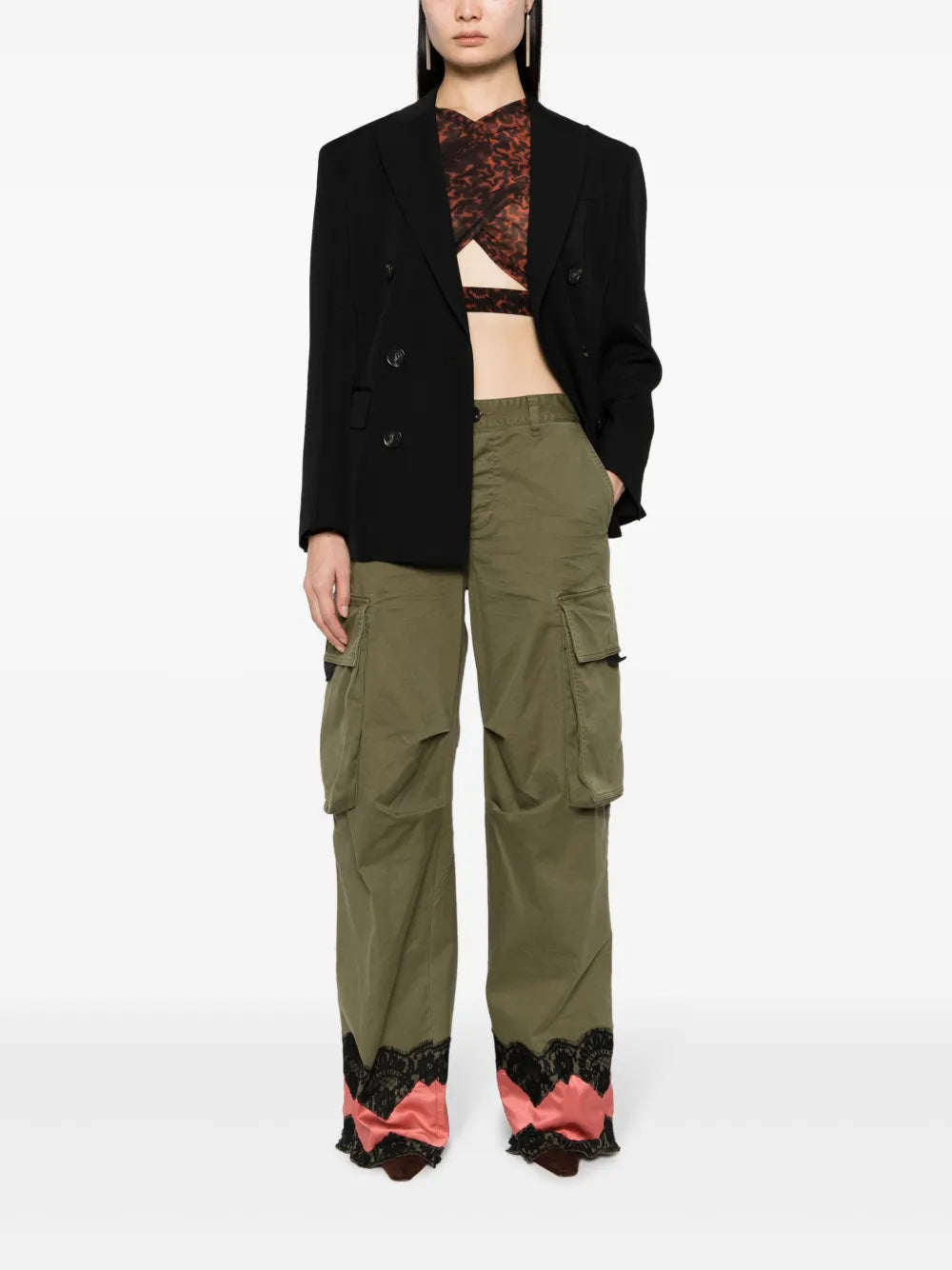 Double-Breasted Wool Blazer