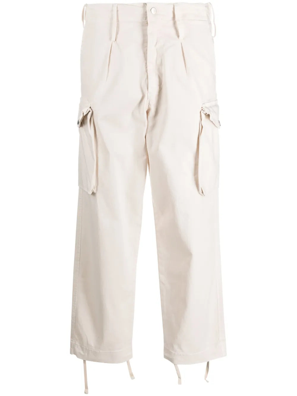 Straight-Leg Cargo Trousers