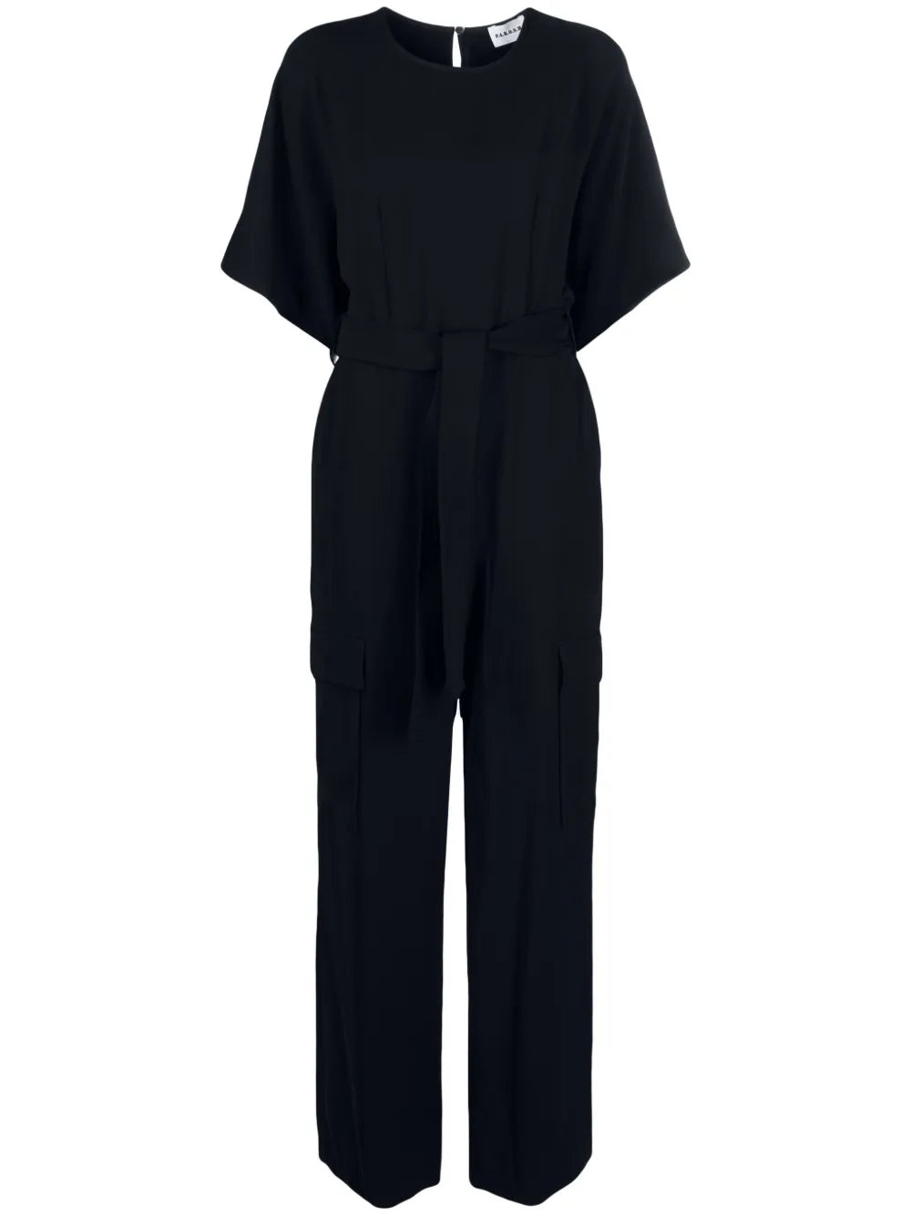 Poker Short-Sleeve Jumpsuit