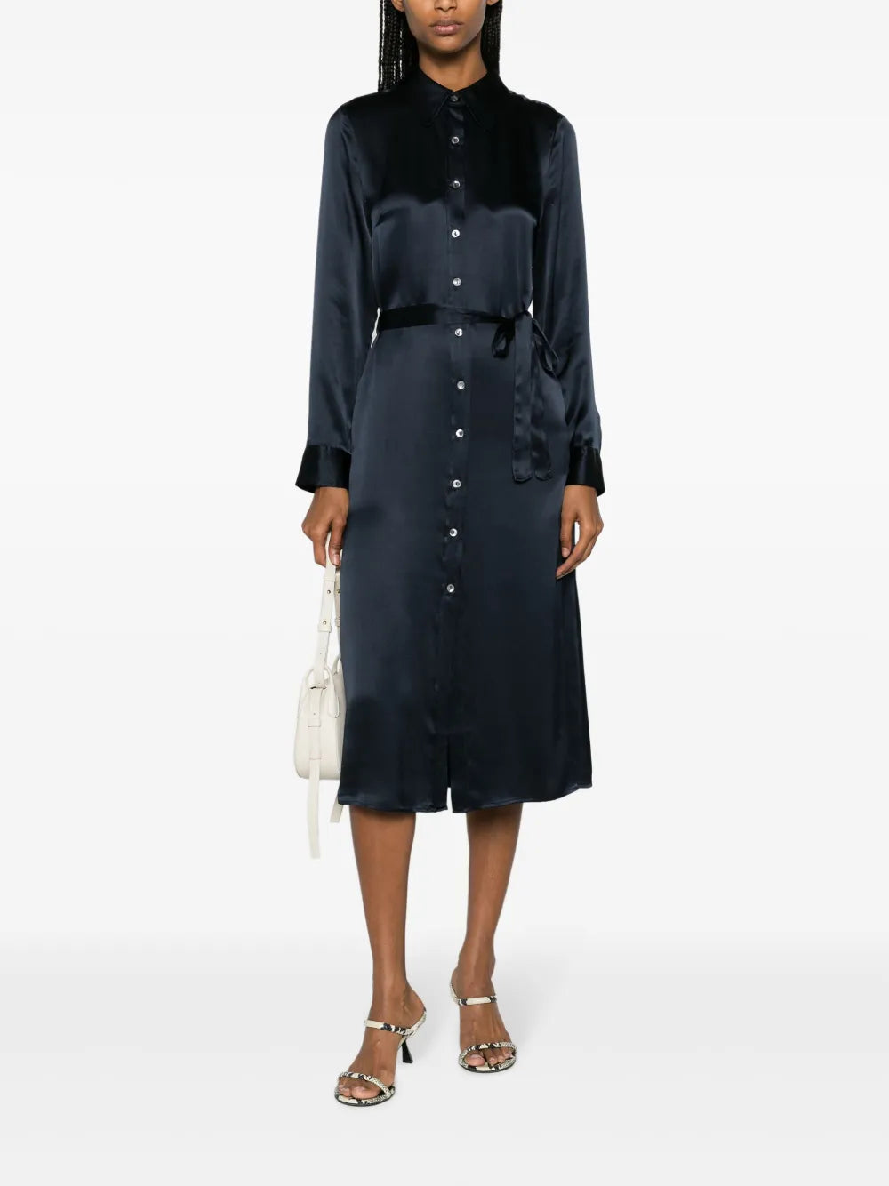 Stella Silk Midi Dress