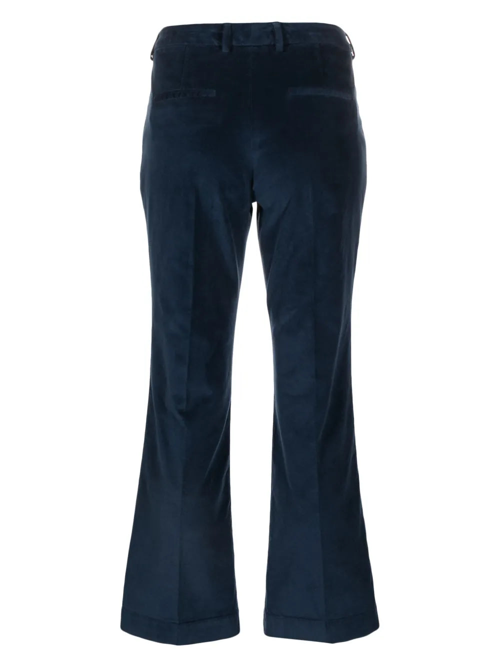 Concealed-Fastening Flared Trousers