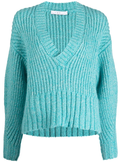 Ewenn Chunky-Knit Cropped Jumper