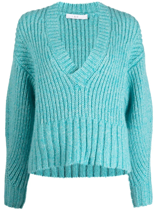 Ewenn Chunky-Knit Cropped Jumper