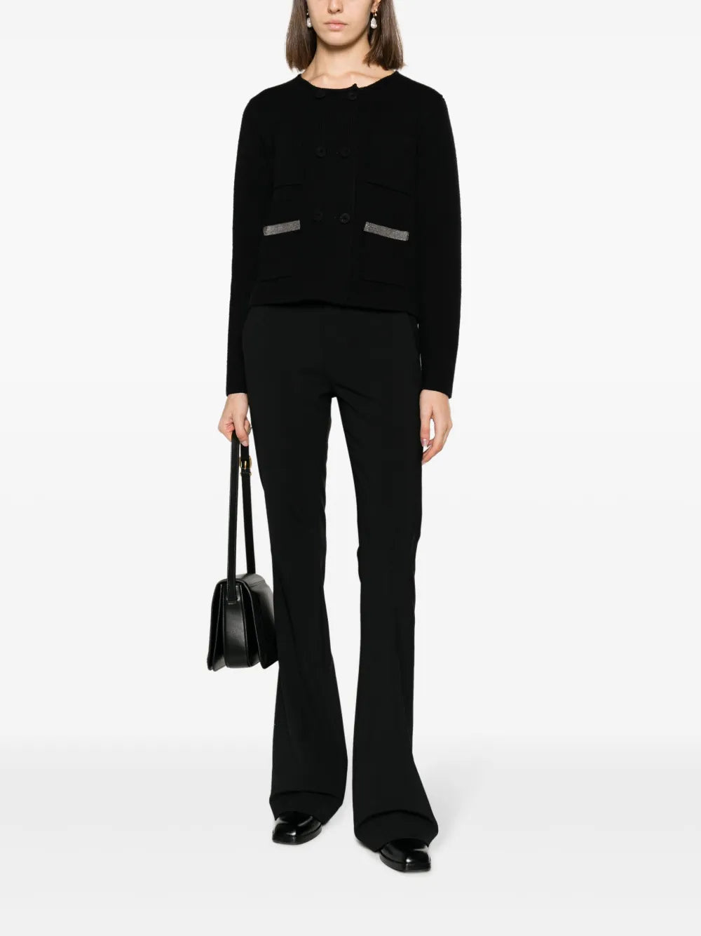 Double-Breasted Cardigan