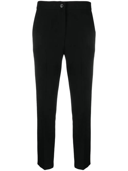 Tailored Slim-Cut Cigarette Trousers