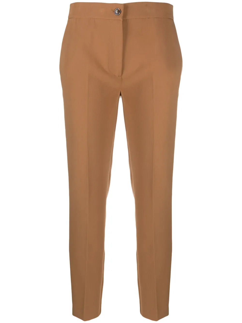 Tailored Slim-Cut Cigarette Trousers