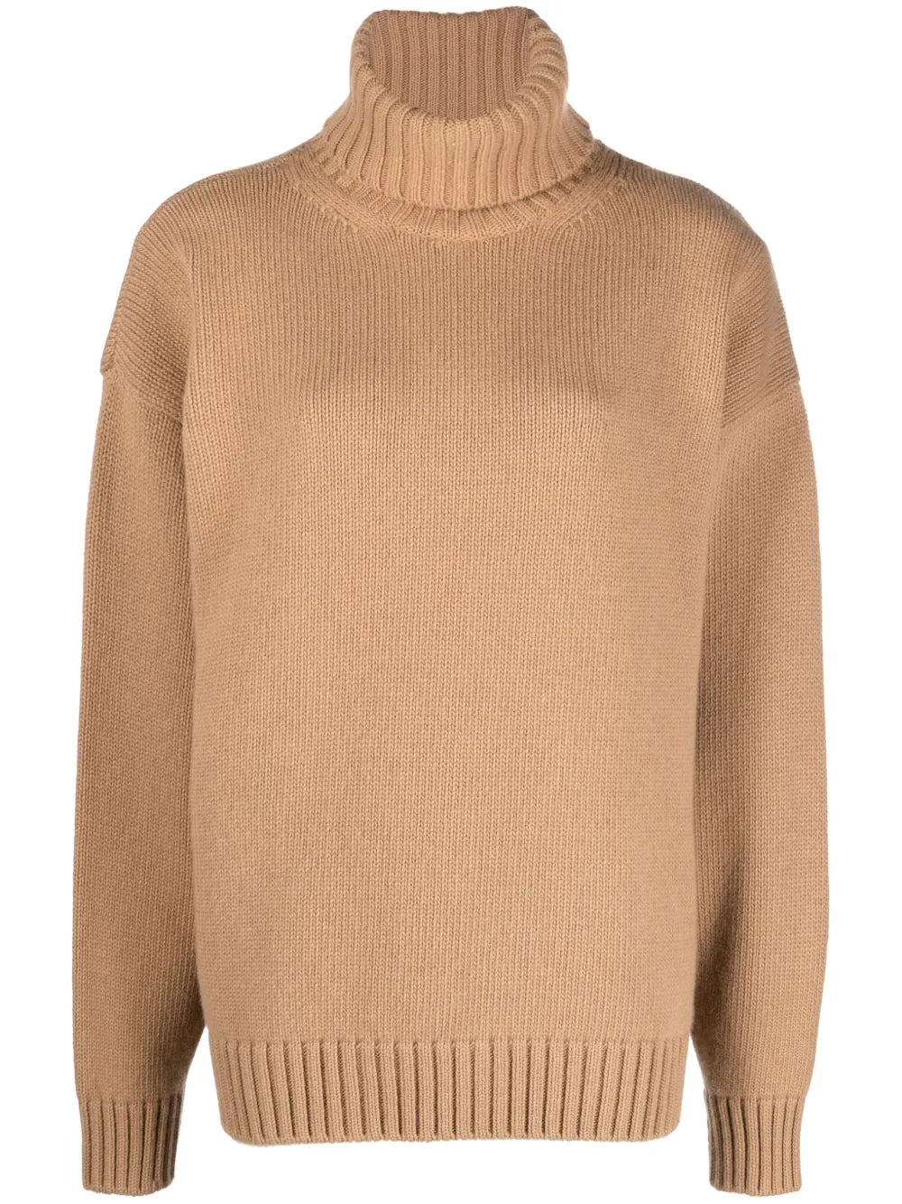 Roll-Neck Virgin-Wool Jumper
