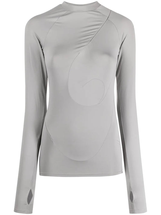 Panelled Jersey T-Shirt
