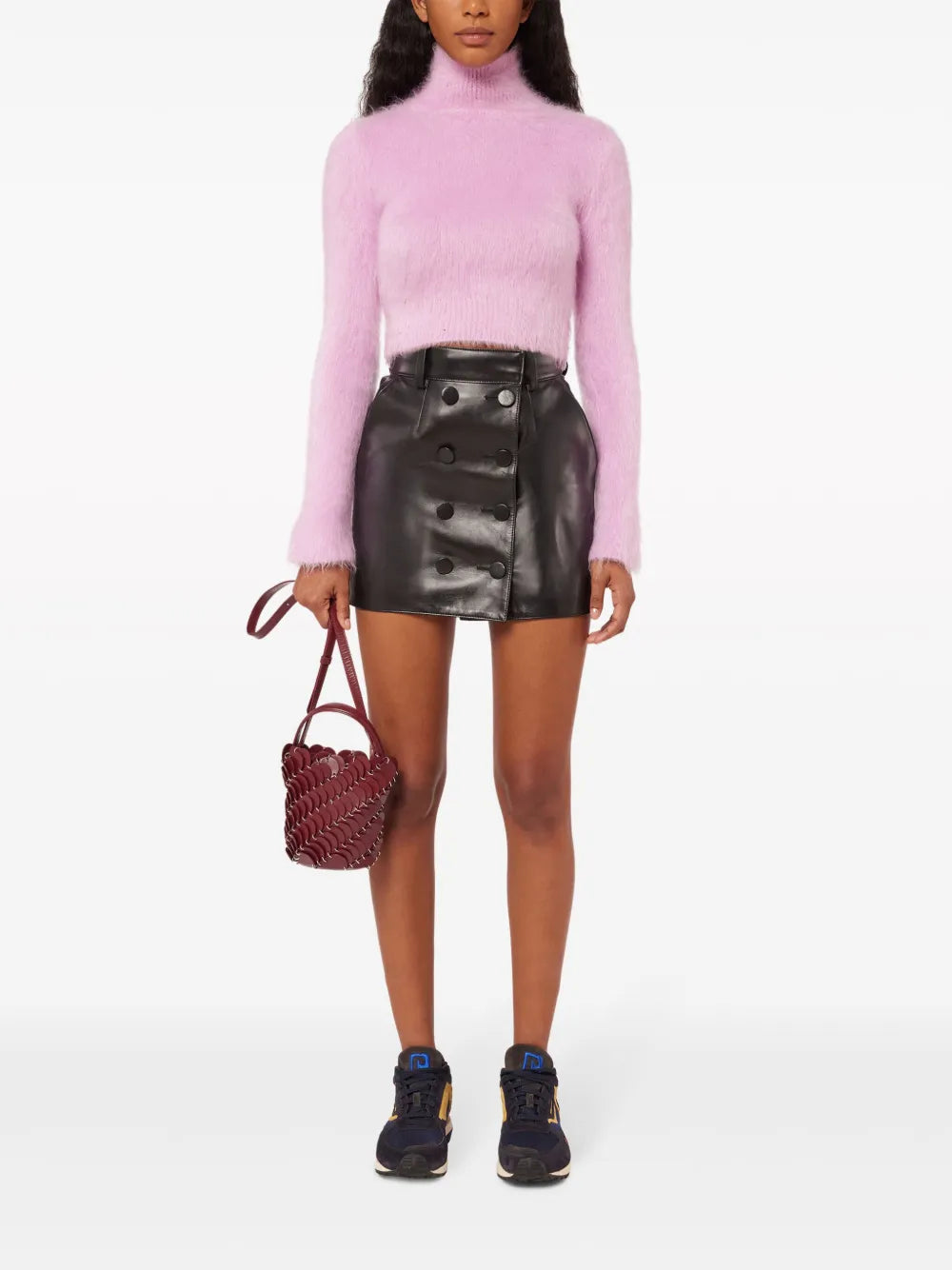 Cut Out-Detail Cropped Jumper