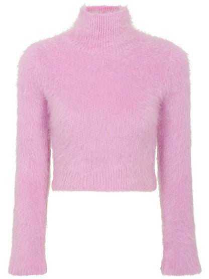 Cut Out-Detail Cropped Jumper