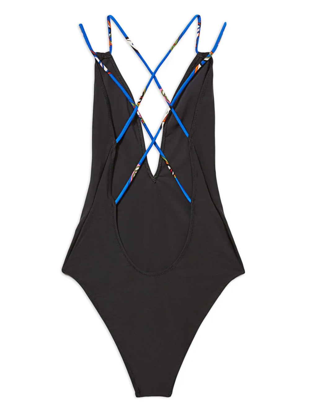 Printed Straps Swimsuit