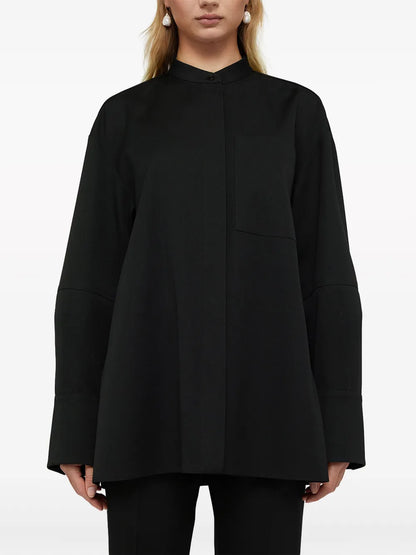 Wool Gabardine Shirt