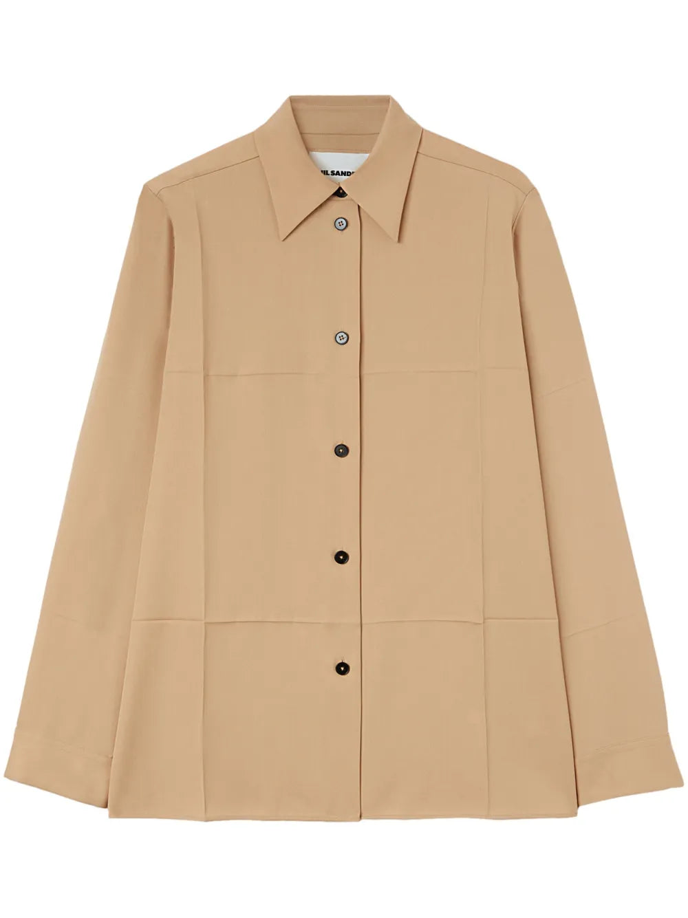 Wool Gabardine Shirt