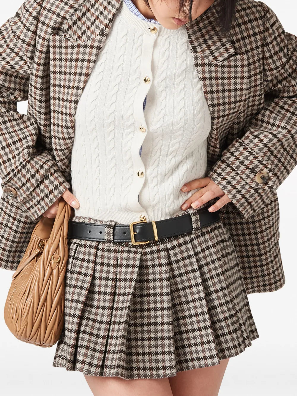 Cable-Knit Cashmere Cardigan