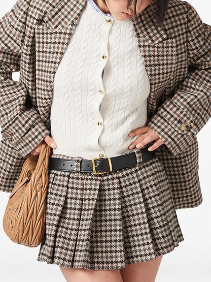 Cable-Knit Cashmere Cardigan
