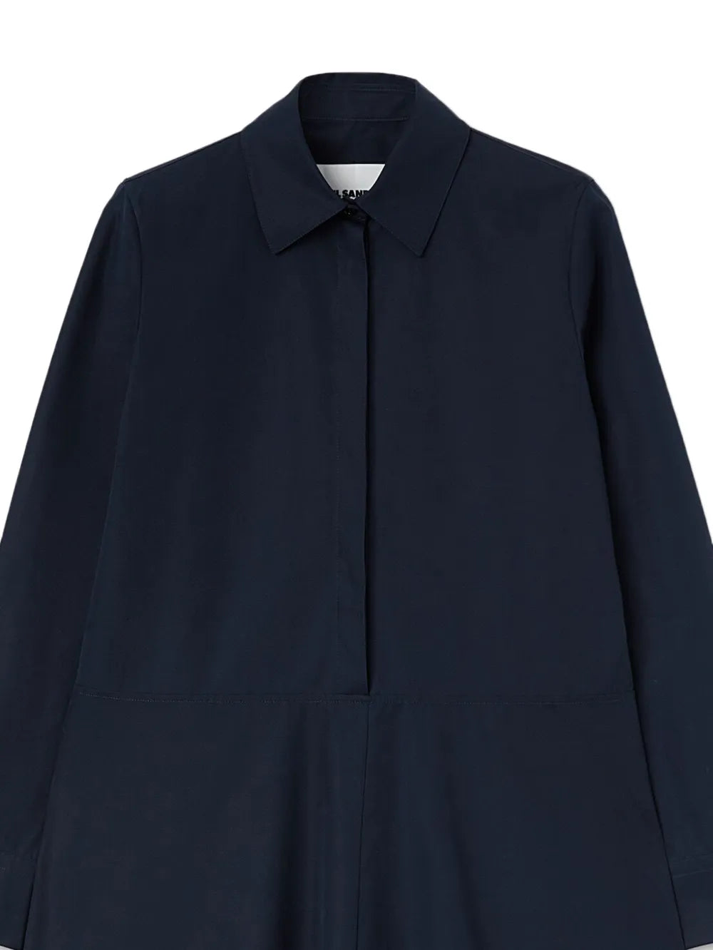 Long-Sleeved Organic Cotton Shirtdress