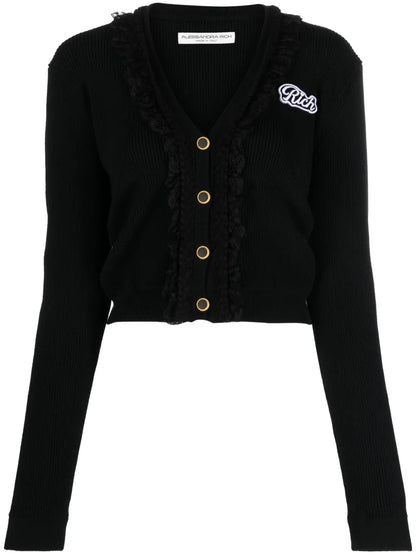 Rich Ribbed-Knit Cardigan