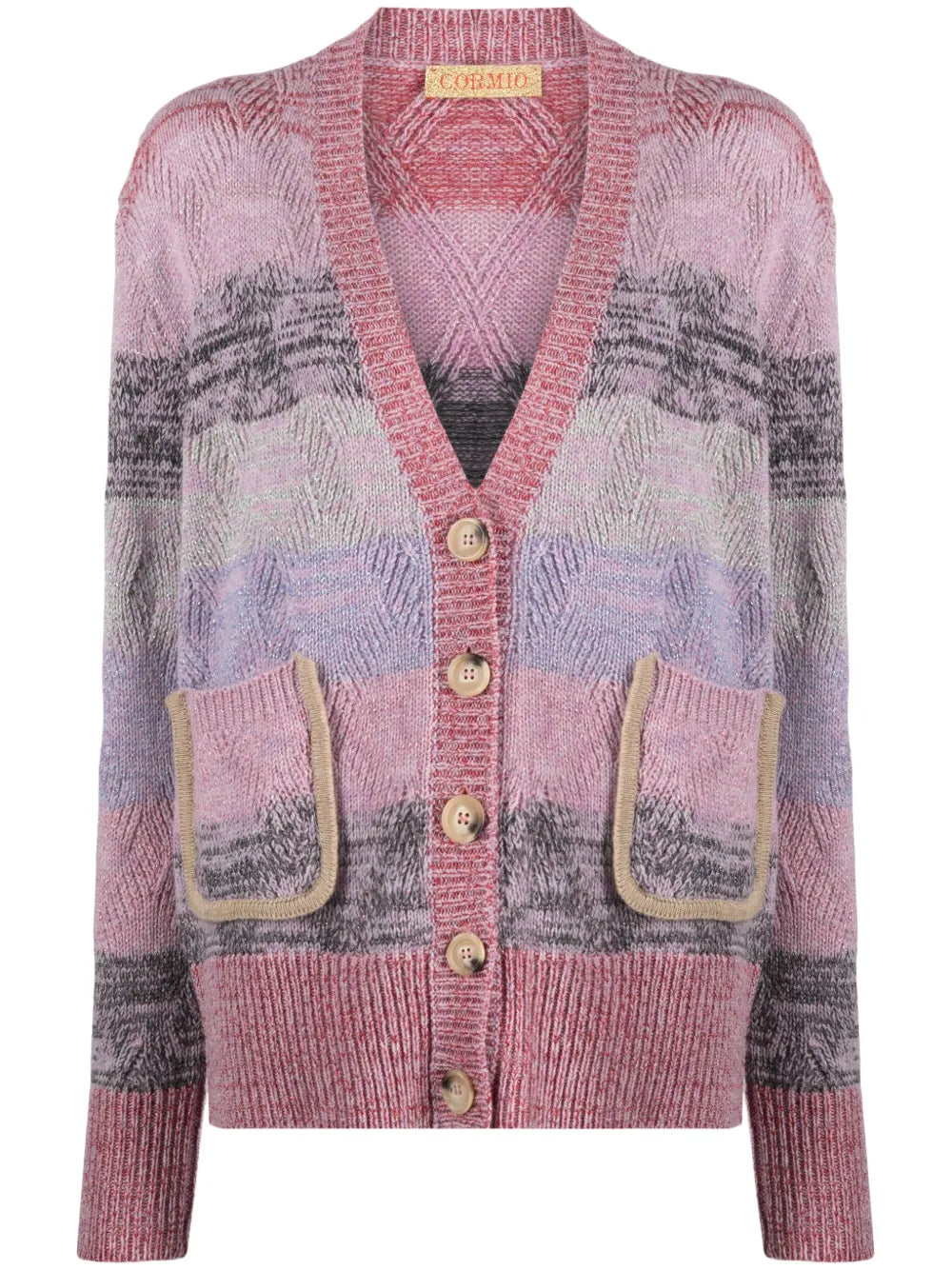 Renato Striped Cardigan