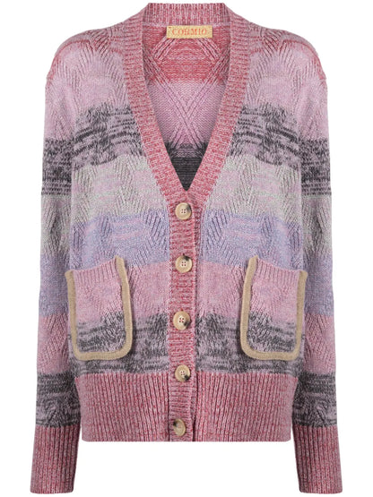 Renato Striped Cardigan