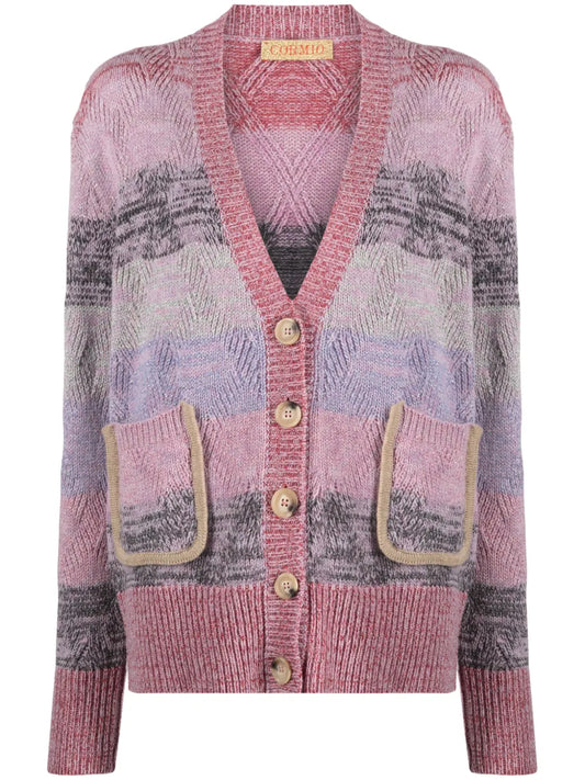 Renato Striped Cardigan