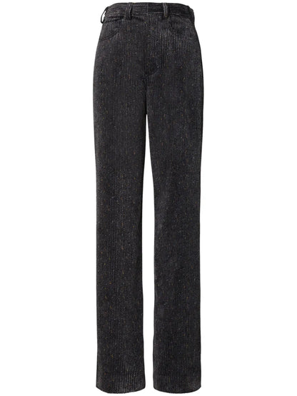 Wide-Leg Corduroy Trousers